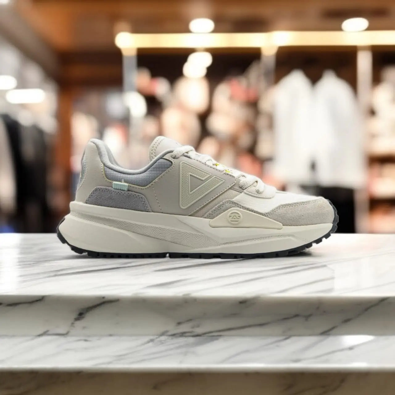ET34387E-1180 RETRO CASUAL SHOES_OFF WHITE/KHAKI OFF WHITE/KHAKI 213.PEAK