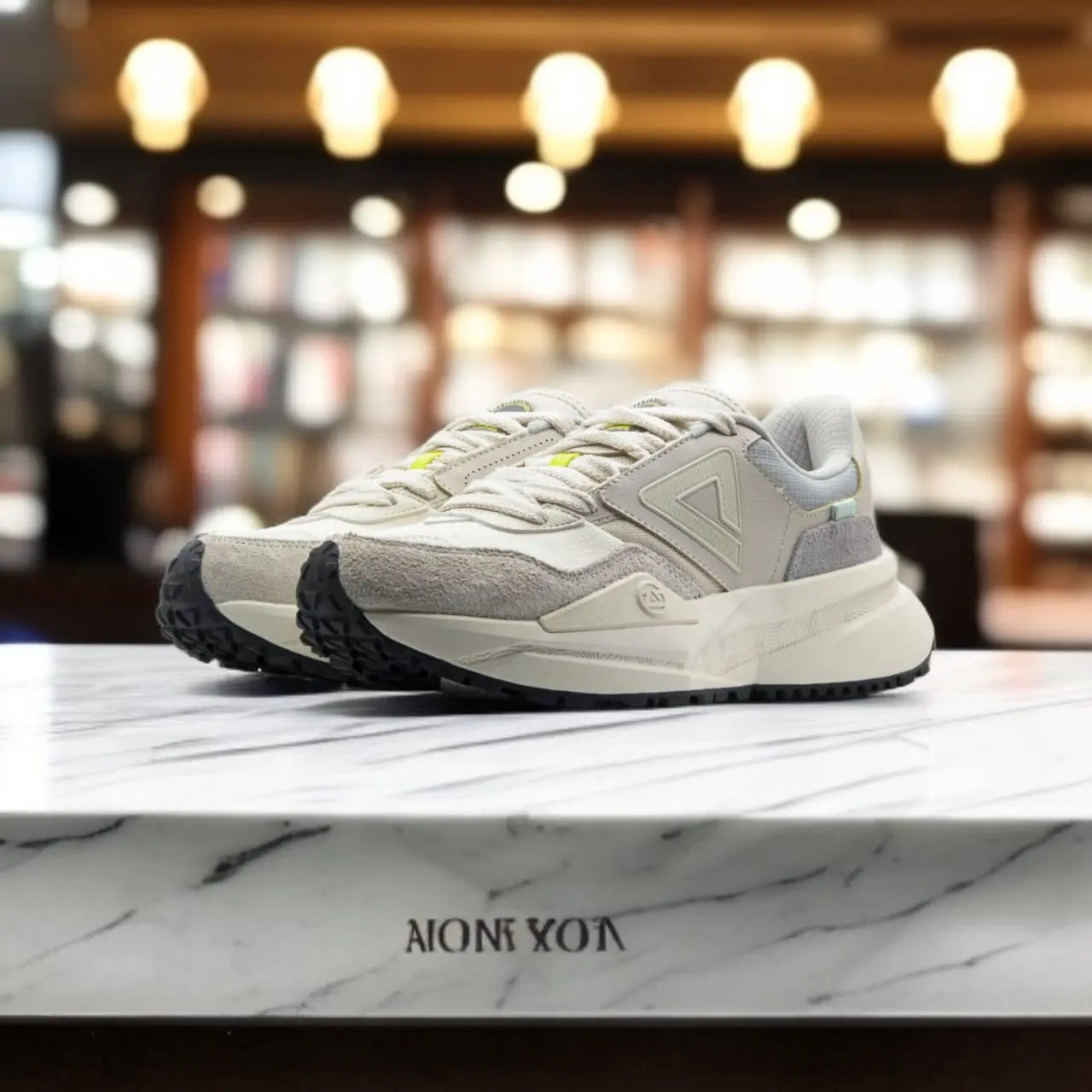 ET34387E-1180 RETRO CASUAL SHOES_OFF WHITE/KHAKI OFF WHITE/KHAKI 213.PEAK