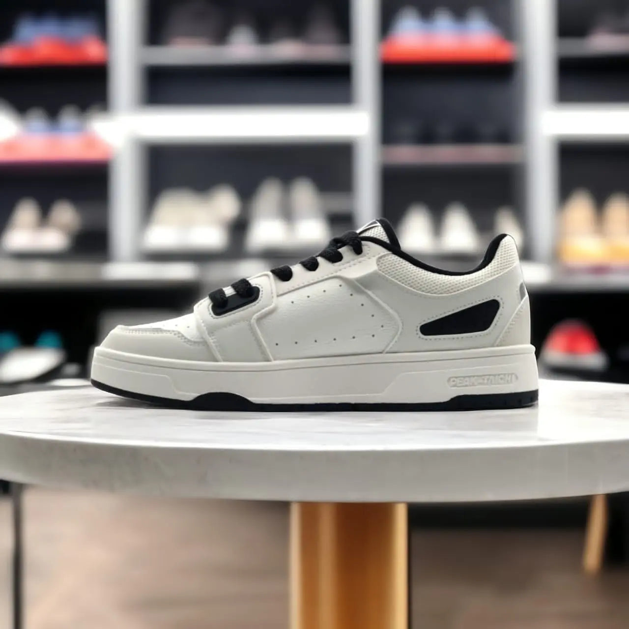 BET42497B-1120 CULTURE SHOES OFF WHITE/BLACK - 213.PEAK