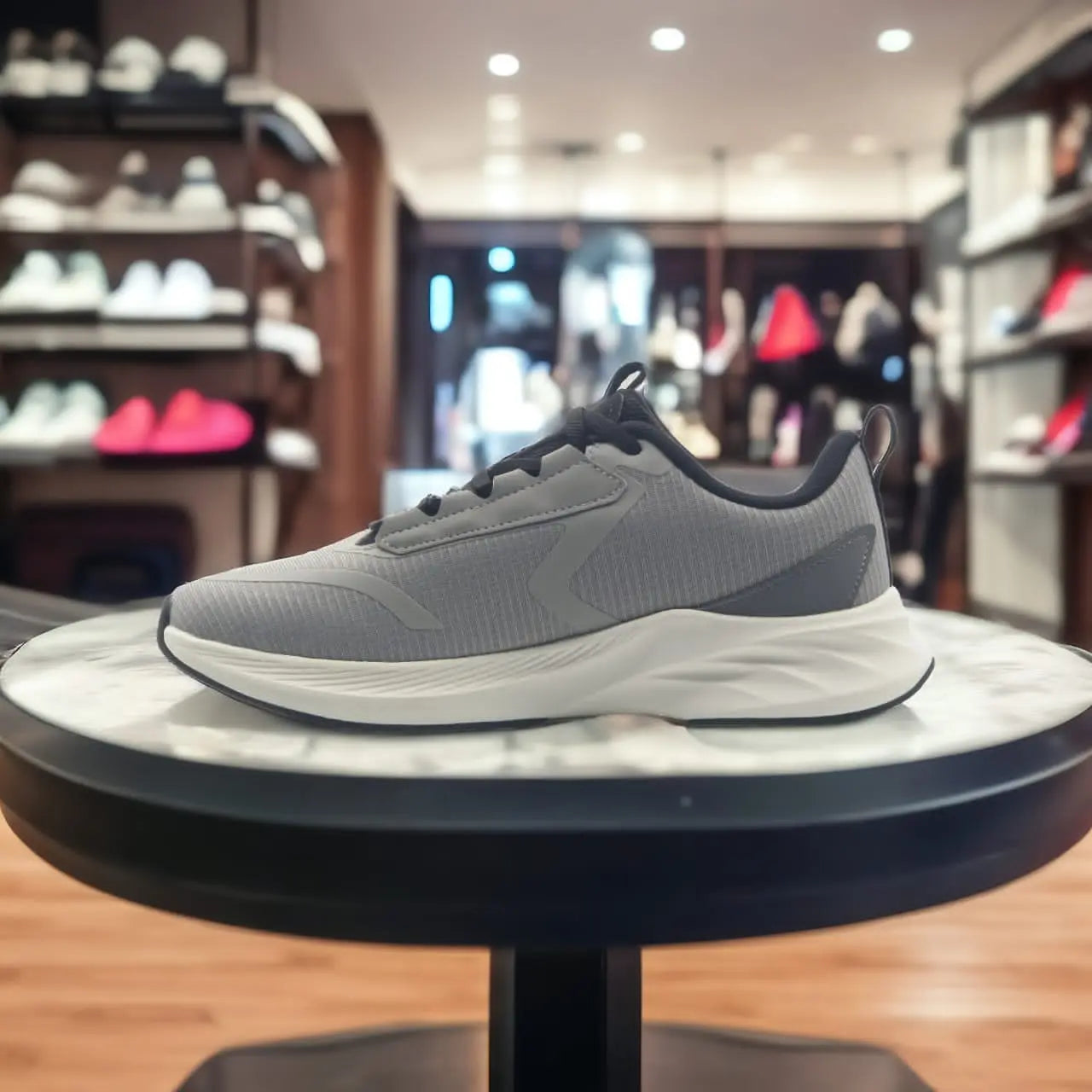 E234351H-0029 RUNNING SHOES Sliver Gray - 213.PEAK