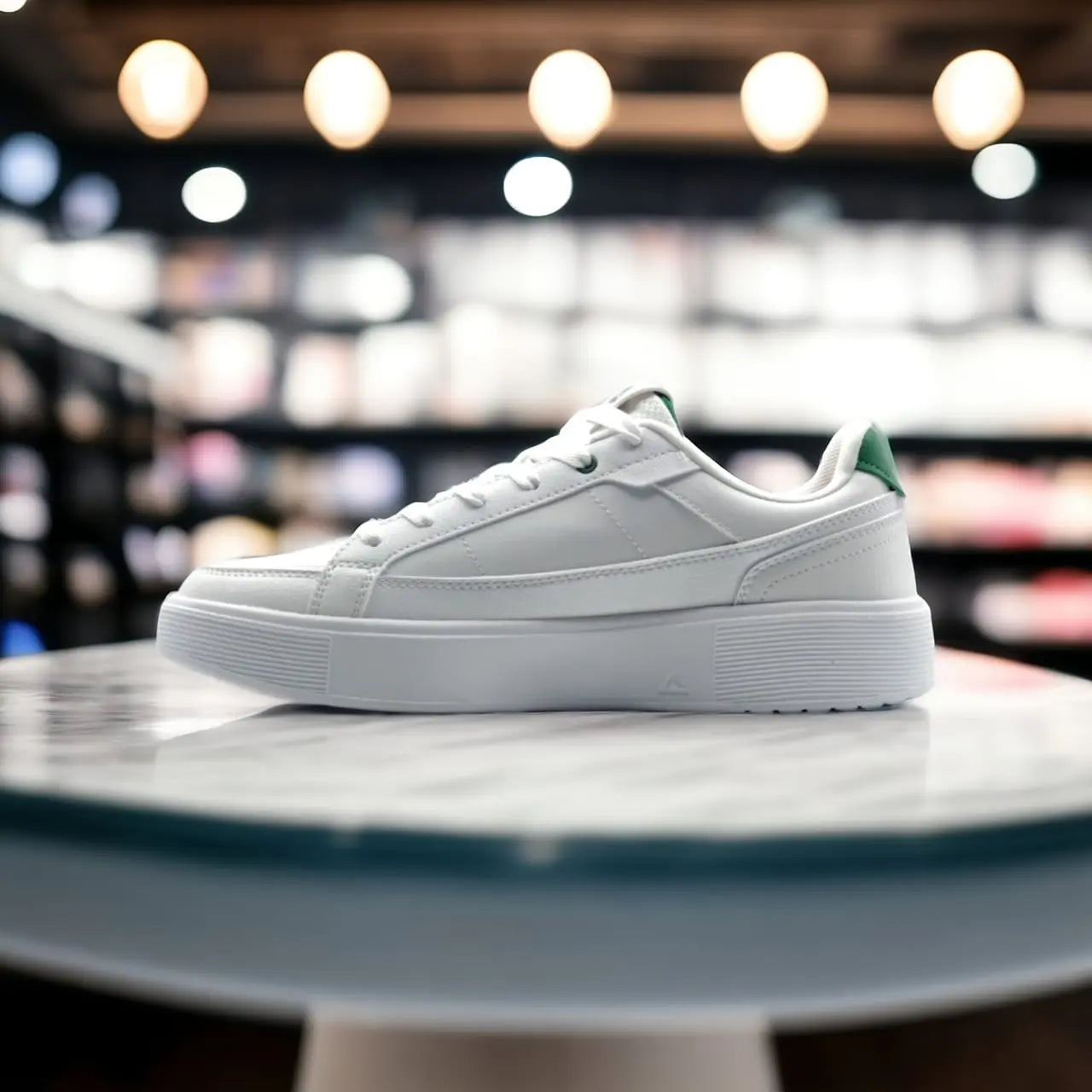 E241347B-1054 CULTURE SHOES White/Grass Green - 213.PEAK