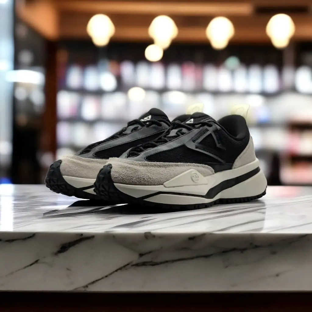 BET41427E-2011 Retro Casual Shoes BLACK/OFF WHITE - 213.PEAK