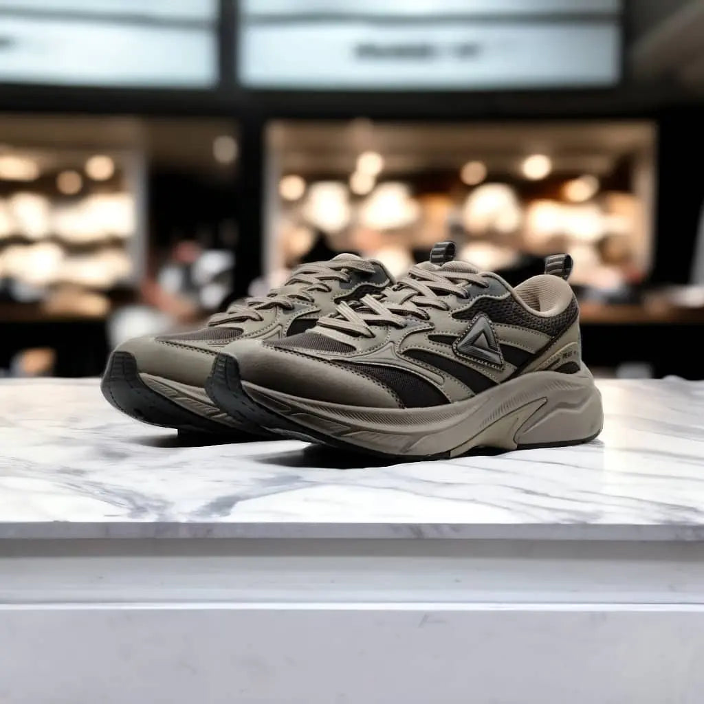 ET44127H-868 RUNNING SHOES Dk.Brown/Coffee - 213.PEAK