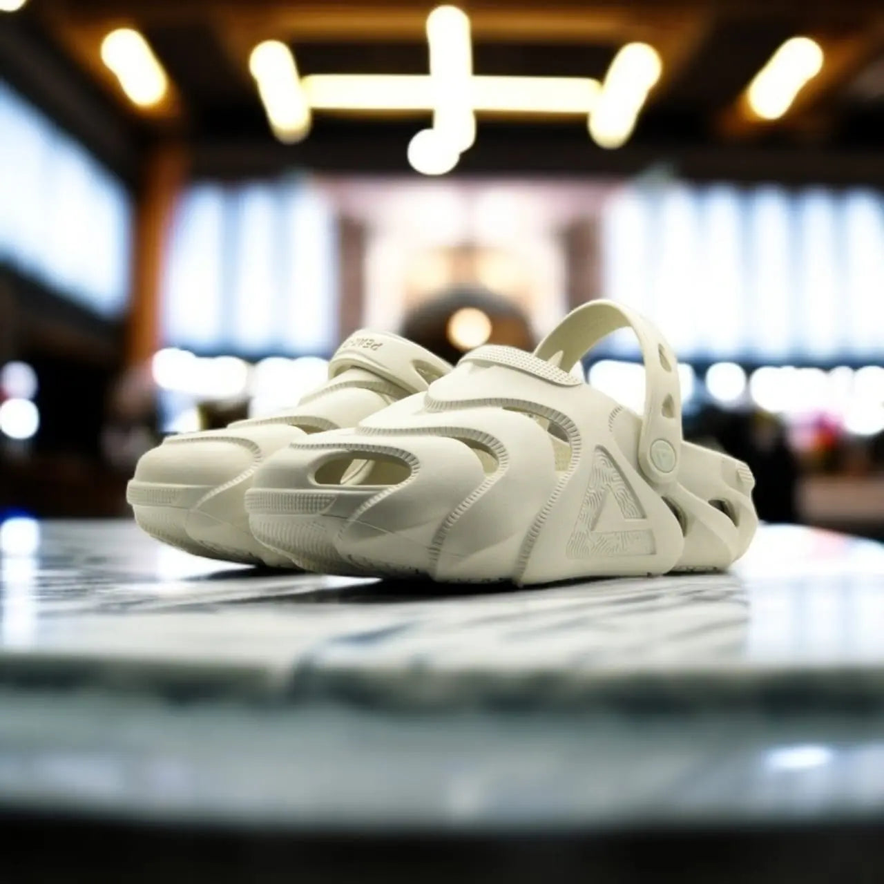 ET42811L-X382 SANDALS WHITE COFFEE - 213.PEAK