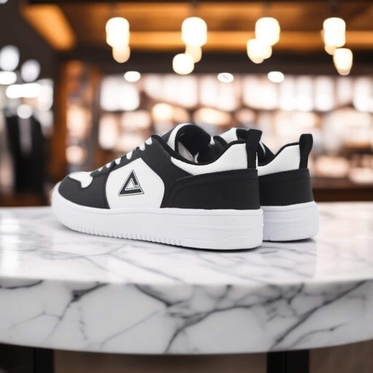 E234857B-2010 CULTURE SHOES BLACK / WHITE