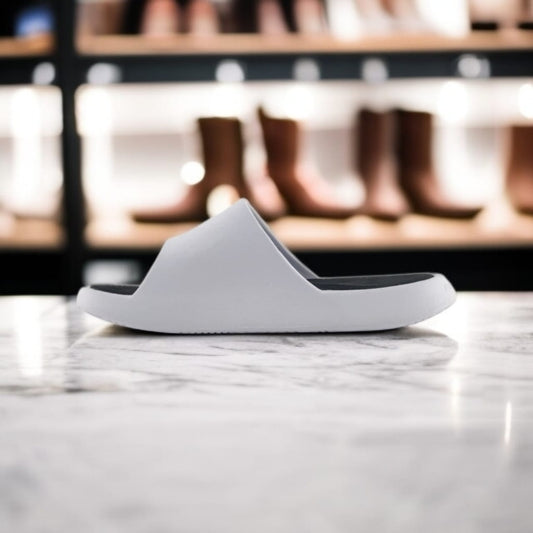 A1E92037L Slippers WHITE /BLACK