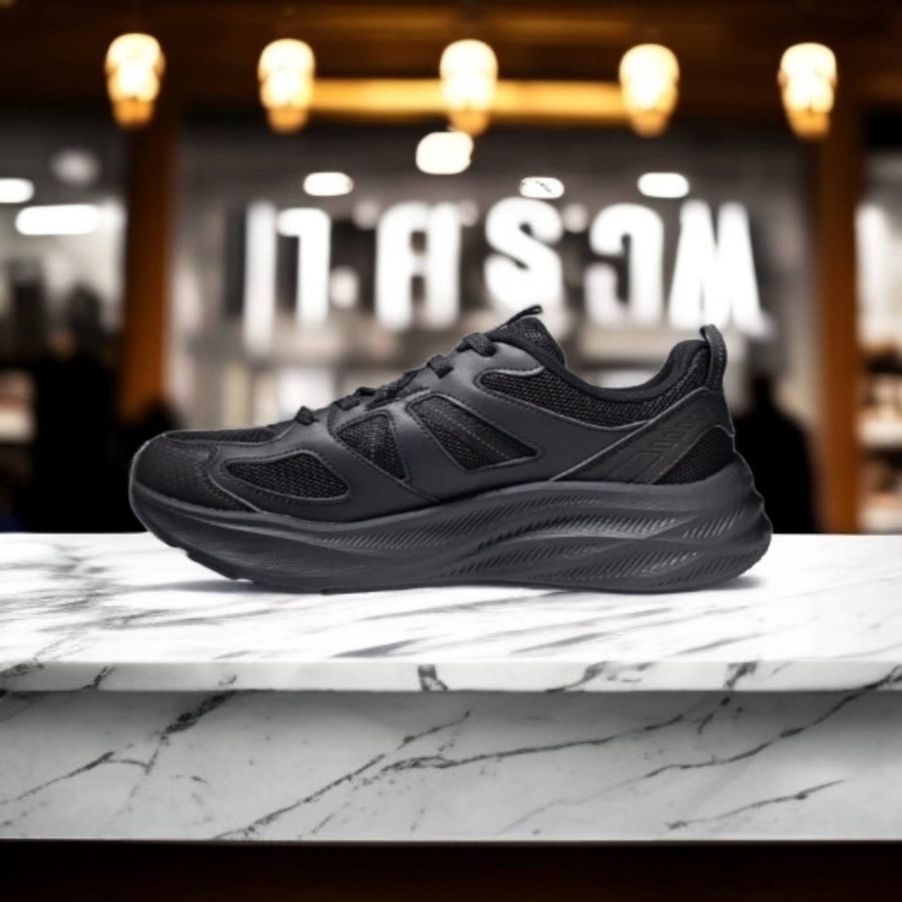 EXT52567J-0020 SPORTS SHOES- BLACK