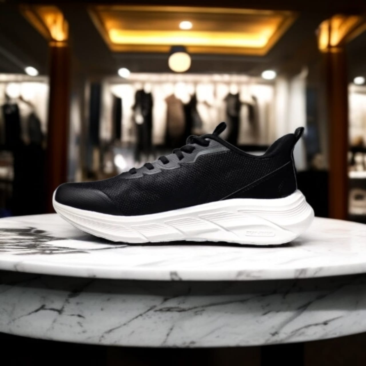 A1EXT52227H-Z497 SPORTS SHOES-BLACK / MILKY WHITE