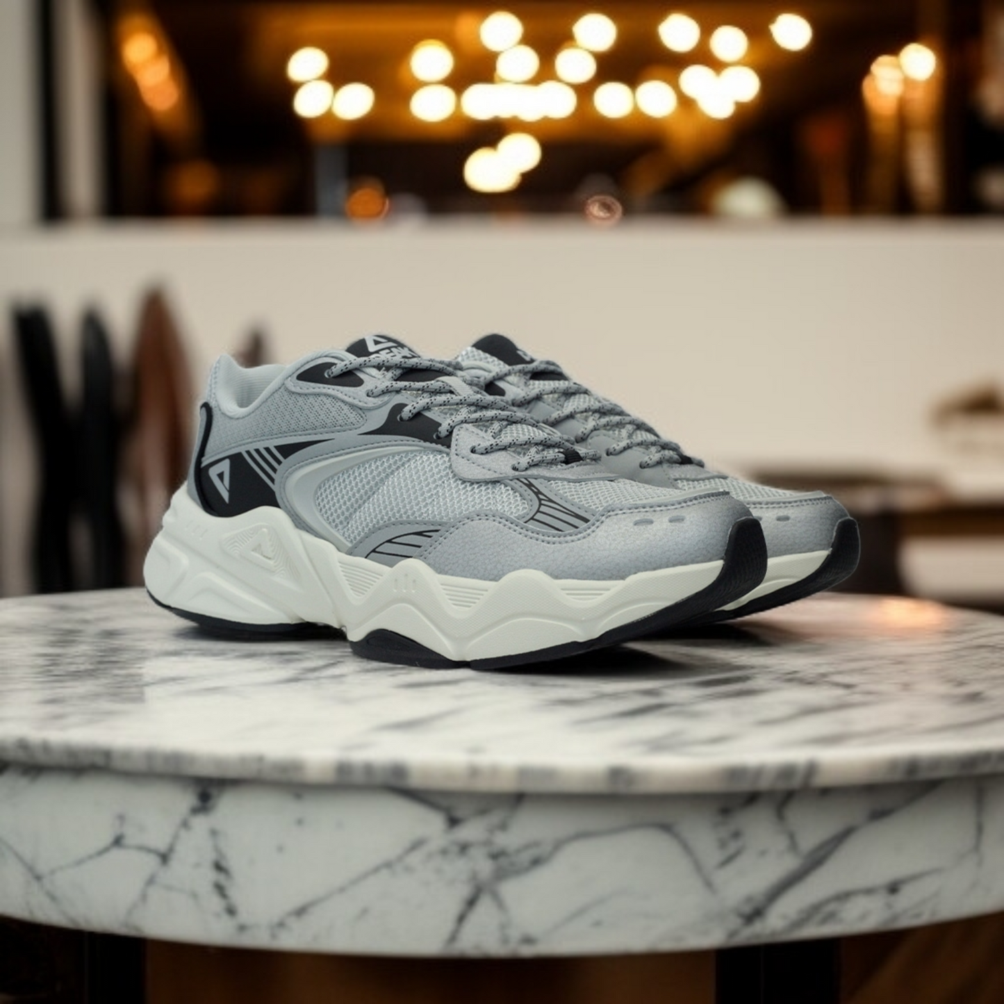 A1ET34147E- SPORTS SHOES-WHITE /GREY