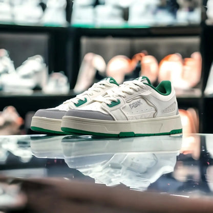 BET42497B-1154	CULTURE SHOES	OFF WHITE/GRASS GREEN - 213.PEAK