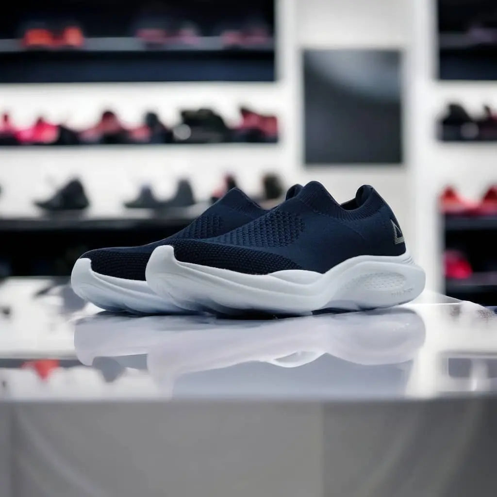 E231541J-3010 Walking Shoes	NAVY/WHITE - 213.PEAK