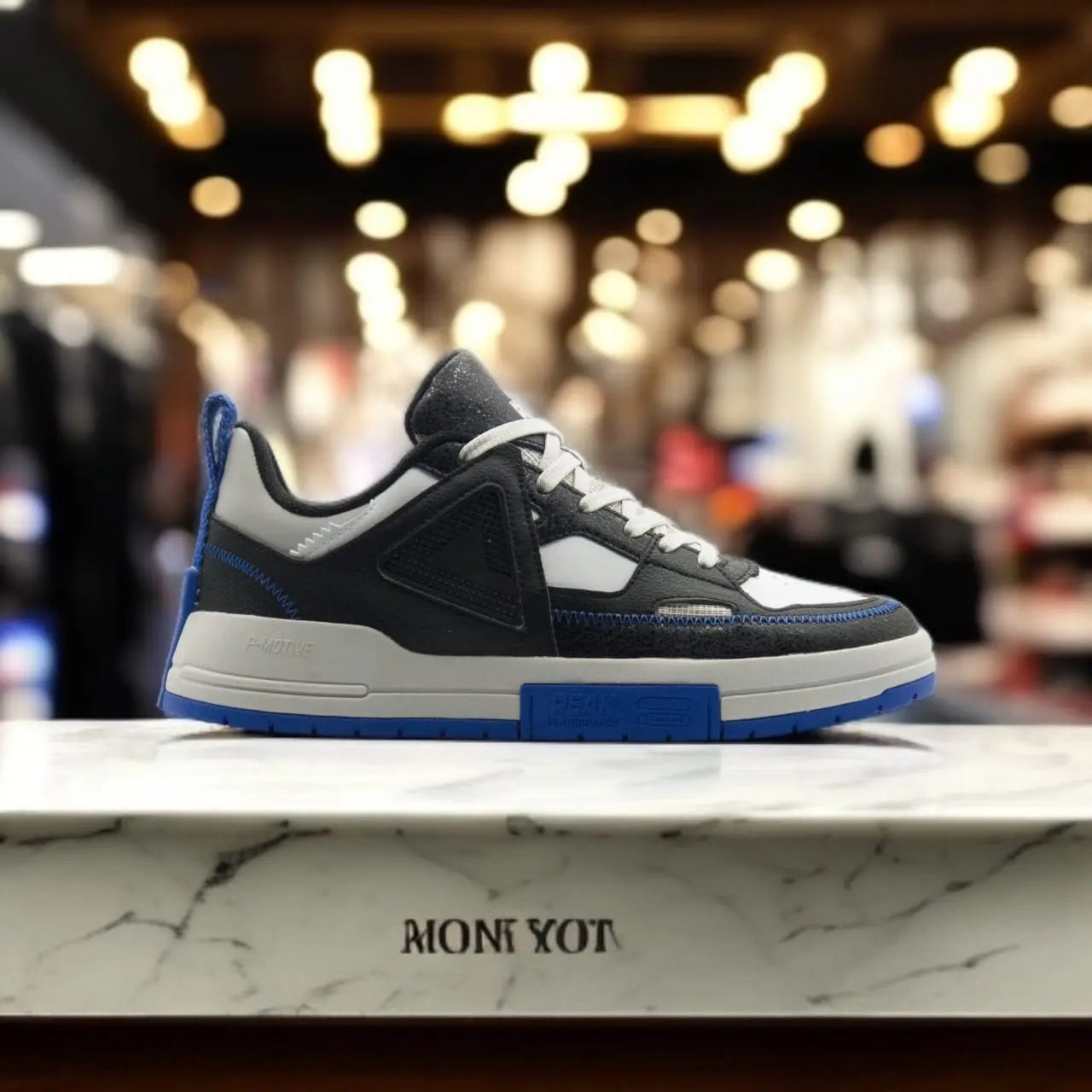 E222127B	Culture FOO  BLACK/ BLUE - 213.PEAK