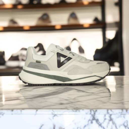 ET34387E-Z500	RETRO CASUAL SHOES Milky white / misty gray