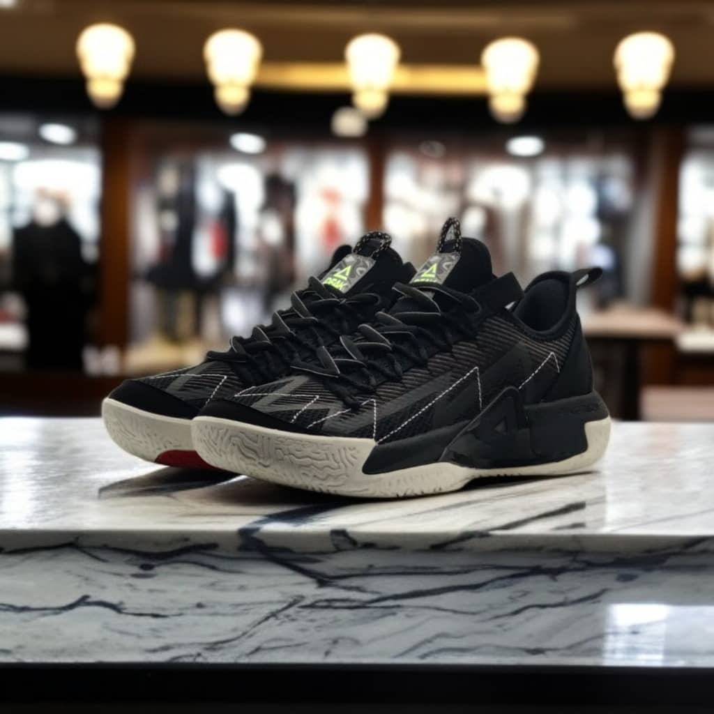 A1EXT51081A-0020 BASKETBALL MATCH  SHOES BLACK