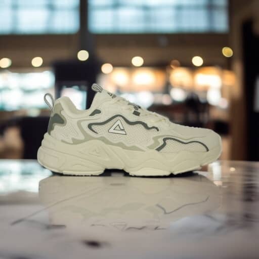 A1EXT51567E-Z483	RETRO CASUAL SHOES CANVAS WHITE / GREEN