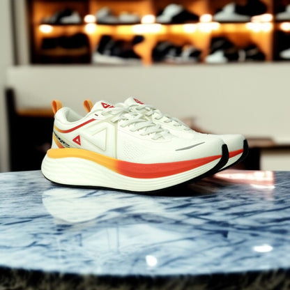 A1ET49327H-Z467  TRAINING/ RUNNING SHOES- WHITE / RED