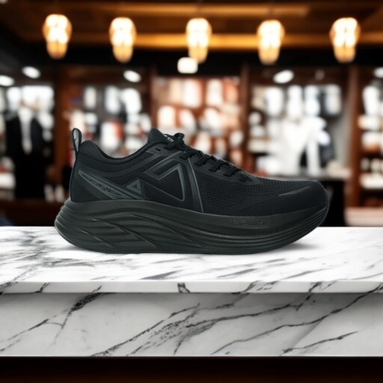 A1ET49327H-Y291 TRAINING/ RUNNING  SHOES- ALL BLACK